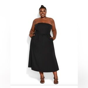 NWT City Chic black lnamorato dress sz. 22(XL)